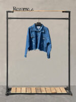 کت جین اطلس تک رنگ