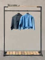 کت جین با کمربند