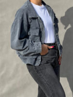 کت جین کوتاه