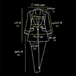 سایز 3 کت و شلوار وگا
