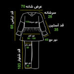 اندازه ست آیلین