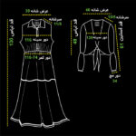 پیراهن و رویه مه گل