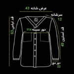 سایز شومیز نوا