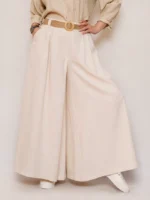 دامن شلواری پالازو(کمرکش)