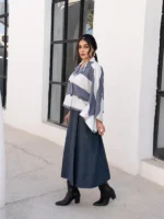 پانچو و دامن گندم