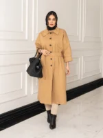 ترنچ کت بلند حنا