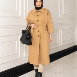 ترنچ کت بلند حنا