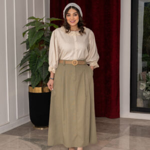 دامن سلیا سبز