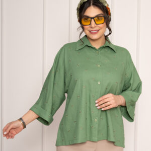 شومیز فیتونا سبز